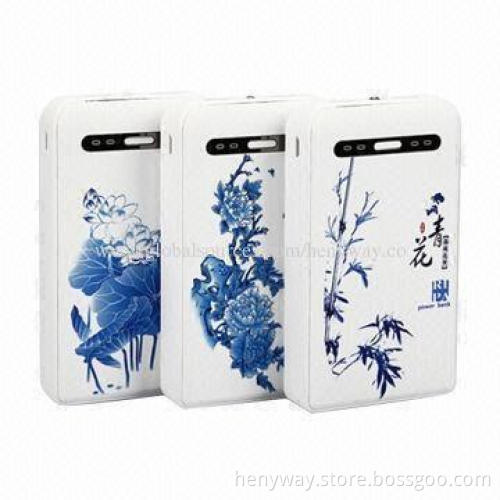 New Dual-output Mobile Phone Power Banks, 10,000mAh Capacity, 5V/1A Input